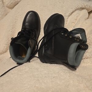 Boss Black Leather Men's Boots